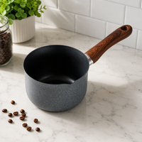 Petite cafetière en acier au carbone, tasse à café turque, ustensiles de cuisine antiadhésifs, casserole pour faire bouillir du lait