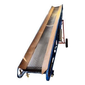 Dahan yan duvar konveyör bant kümes hayvanı gübresi kir kauçuk kayışlar konveyör makinesi - Product Image 5