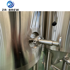 Baril de fermentation <span class=keywords><strong>pour</strong></span> vin 300l 600l Réservoir de fermentation de bière en acier inoxydable Réservoir de fermentation à dessus ouvert Système de brassage de bière - Product Image 5