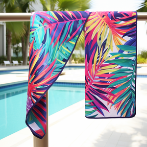 Telo mare in microfibra senza sabbia stampato personalizzato con foto - Product Image 2