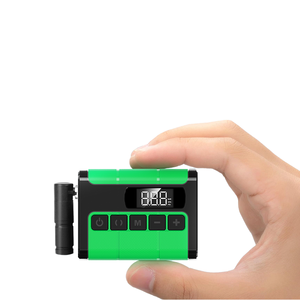 Richtekポータブルミニワイヤレス電動バイクエレーターエアポンプ6000mAhデジタルゲージABS 150psiプレスタバルブタイヤボックス自動 - Product Image 1