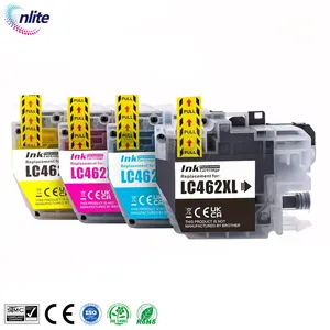 Kompatibel lc462xl 462xl lc462 cartridge IJ tinta untuk saudara j2340dw printer printer printer