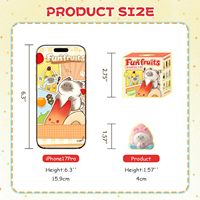 Cat PAI Funny Fruits Series Blind Box Figuren Willekeurige Actiefiguren Verrassing Mysterieus Verzamelbaar Speelgoed Kerst Verjaardag Cadeaus