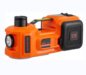 HF-045 ประแจบล็อกไฮดรอลิก 3-in-1 พร้อมคอมเพรสเซอร์ ระยะยก 15-45 ซม./15-55 ซม. สำหรับซ่อมบำรุงรถยนต์ 045 Ele - Product Image 2