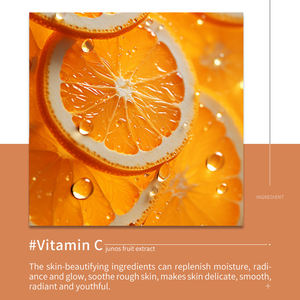 Sérum éclaircissant pour la peau en marque privée, sérum à l'acide hyaluronique, sérum à la vitamine C, ensemble de soins de la peau - Product Image 2