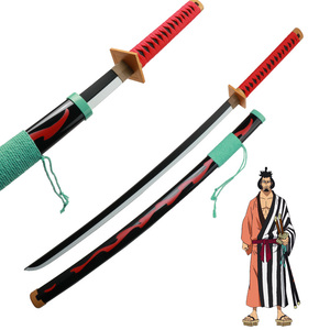 Espadas de Juguete de Madera para Cosplay de Anime, <span class=keywords><strong>Katana</strong></span>, Espadas de Ninja y Samurái Realistas - Product Image 6
