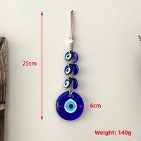 Amulette turque grecque, pendentif en verre bleu œil porte-bonheur, breloque de voiture pour la protection et la chance