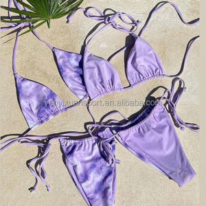Maillots <span class=keywords><strong>de</strong></span> <span class=keywords><strong>bain</strong></span> <span class=keywords><strong>de</strong></span> créateur personnalisés <span class=keywords><strong>de</strong></span> haute qualité, maillots <span class=keywords><strong>de</strong></span> <span class=keywords><strong>bain</strong></span> triangle pour femmes - Product Image 3