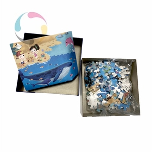 1500 Piece Wooden <b>Jigsaw</b> Puzzle Board Portable Puzzle <b>Table</b> with 6 Drawers for Adults Kids Family Game <b>Jigsaw</b> Printing - Product Image 3