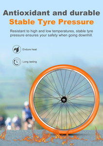 Chambre à air intérieure en TPU CYCLAMI 700/32C-47C pour pneu de VTT 29 32-47-622, pneu de vélo FV 45mm, accessoire pour vélo de gravier et de <span class=keywords><strong>route</strong></span> - Product Image 5