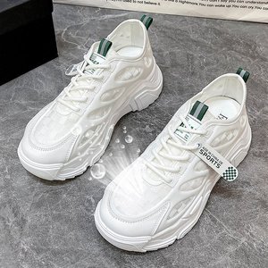 Nouvelle Arrivée Chaussures de Sport Femme Tendance <span class=keywords><strong>Plateforme</strong></span> Rehaussante Baskets de Course Extérieures Respirantes à Tige en Maille - Product Image 6