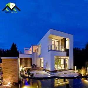 Prefabricated 2-Story Modern Industrial Design <b>Light</b> Steel Structure Villa Modular Portable House 3 Bedrooms <b>for</b> Kitchen Hotel - Product Image 4