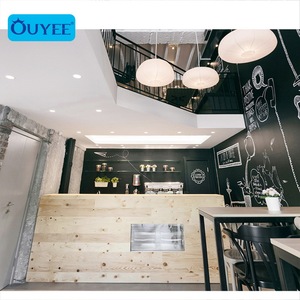 Comptoir <span class=keywords><strong>de</strong></span> café moderne, design <span class=keywords><strong>de</strong></span> comptoir en <span class=keywords><strong>pierre</strong></span>, comptoir en bois, mobilier <span class=keywords><strong>de</strong></span> café d'occasion, design d'intérieur <span class=keywords><strong>de</strong></span> café - Product Image 2