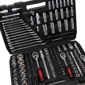 Ensemble d'outils de mécanicien professionnel en acier durable de 216 pièces, clés à cliquet, <span class=keywords><strong>tournevis</strong></span> pour la maison et les véhicules, étui inclus - Product Image 2