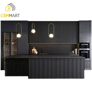 Entrega rápida American Custom Modular Diseño moderno Hogar Muebles de cocina Armarios de cocina - Product Image 2