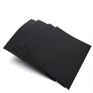 Rollos de tablero papel negro 110 gsm proveedor de alta calidad Dongguan