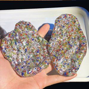 Jouets à presser sensoriels TPR colorés pour soulager le <span class=keywords><strong>stress</strong></span> balle de Massage de décompression avec remplissage de perles - Product Image 5