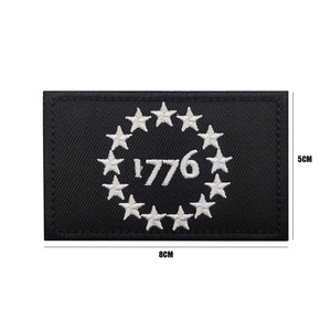 Groothandel <span class=keywords><strong>3</strong></span> Kleuren 1776 Borduurwerk Patch Haak Lus Tactische Morele Patches Voor Kleding Hoeden En Rugzakken Decoraiton - Product Image 3