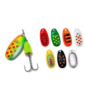 Leurre de Pêche Métallique 1#--6# 5g 6g 8g 10g 16g 19g, Appât Spinner de Haute Qualité, Leurre Dur avec <span class=keywords><strong>Hameçon</strong></span> Triple, Matériel de Pêche <span class=keywords><strong>pour</strong></span> <span class=keywords><strong>Brochet</strong></span> - Product Image 1