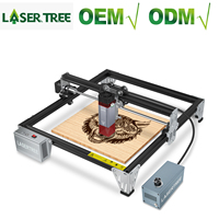 Machine de gravure laser à diode bleue 10W OEM & ODM pour la gravure et la découpe d'acrylique, de plastique, de cuir, de bois, de papier, de pierres, de tasses, CNC