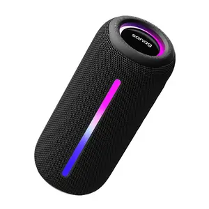 Sanag M20S RGB altavoz inalámbrico portátil bajo de alta calidad reproductor de MP3 fuerte Bluetooth altavoz de música caja de música a prueba de agua