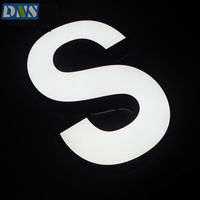 Enseigne lumineuse LED 3D personnalisée Denison pour devanture de magasin, garantie 2 ans, étanche IP65, lettres lumineuses murales pour entreprises