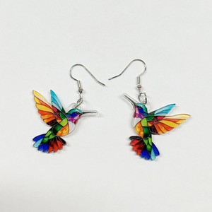 Pendientes de Hierro con Diseño de Animales y Aves Coloridos de Primavera, Estilo Europeo y Americano, Novedad 2026, Retro y de Moda, Gran Venta - Product Image 4