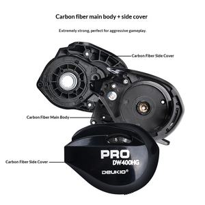 Moulinet de pêche à lancer DW en fibre de carbone, corps large, 20 kg, pour <span class=keywords><strong>la</strong></span> pêche au gros gibier, lancer longue distance, sans explosion de <span class=keywords><strong>ligne</strong></span>, puissant, pour <span class=keywords><strong>la</strong></span> pêche à <span class=keywords><strong>la</strong></span> main gauche - Product Image 3