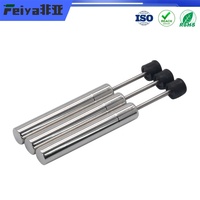 Amortisseur hydraulique robuste à fermeture douce pour porte coulissante en verre