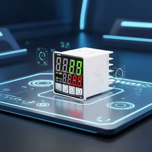 جهاز تحكم في درجة الحرارة الرقمي TX4 48*48 50م 24 ساعة إنتاج مستمر Pt100 24 فولت 100-240 فولت تحكم PID من ديكسل - Product Image 2