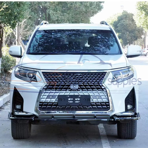 Pour <span class=keywords><strong>PRADO</strong></span> FJ150 2018-2025 accessoires de voiture mise à niveau Facelift Kit de carrosserie nouvel état pare-chocs avant à <span class=keywords><strong>GX</strong></span> Bodykit - Product Image 3