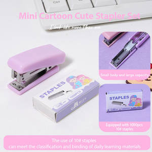 Set de Papelería de Sirena Adorable, 3 Piezas, Mini Engrapadora y Barra de Pegamento Sólido, Artículos Escolares Kawaii, Regalo para Niñas - Product Image 5