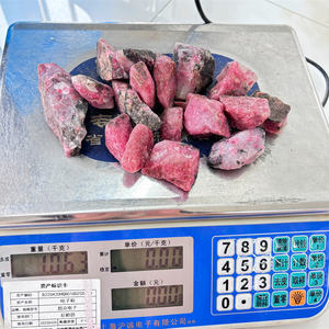 Pierre de guérison en quartz naturel, best-seller, tourmaline rose, <span class=keywords><strong>rodonite</strong></span>, pierres brutes pour collection - Product Image 6