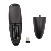 G10S remote control suara Mouse udara Universal, pengendali jarak jauh pintar 2.4G dengan sensor Gyro untuk TV Android