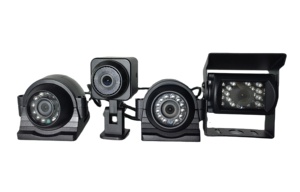 ระบบมอนิเตอร์สำหรับรถบรรทุกรถบัส4CH 4G GPS WiFi ในรถยนต์ DVR 4กล้องชุด mdvr ด้านหน้ามองด้านหลัง IP68กันน้ำมองเห็นกลางคืน - Product Image 5