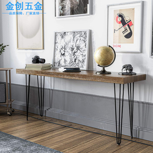 Patas de Mesa Metálicas Sólidas DIY para Soporte de Escritorio, Barra, Cafetería, Comedor y Muebles de Oficina - Product Image 3