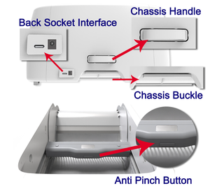 Caixa de Areia para Gatos com Limpeza Automática e Proteção de Segurança, Caixa de Areia Automática Aberta para Múltiplos Gatos com Controle por Aplicativo - Product Image 2