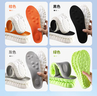 Semelles Confort Sportives Direct Usine Haute Qualité 4D Circulation Respirabilité Mousse à Mémoire de Forme PU Soutien Voûte Plantaire Unisexe Confort Optimal