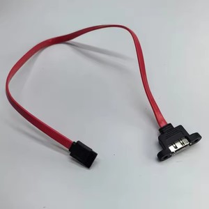 Cable de datos SATA interno a <span class=keywords><strong>eSATA</strong></span> para PC, cable con tornillo para montaje en panel para disco duro externo, 40 cm - Product Image 1