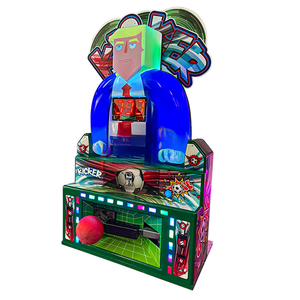 Máquina de boxeo electrónica operada con monedas para prueba de fuerza de pies, juego de arcade de entrenamiento, máquina de golpear sacos para centros de entretenimiento - Product Image 1