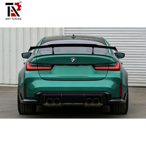 Alerón Trasero GT Estilo MP de Fibra de Carbono Seca Premium para BMW M3 G80 M4 G82 G83 2021-IN - Product Image 6