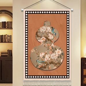 <span class=keywords><strong>Tapisserie</strong></span> murale en tissu de soie à fleurs anciennes, style rétro français, pour restaurant, salon, décoration d'intérieur - Product Image 3