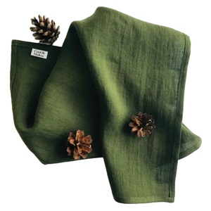 Serviettes <span class=keywords><strong>en</strong></span> <span class=keywords><strong>tissu</strong></span> jetables modernes brodées, lavées à la pierre, avec logo personnalisé pour mariage, vente <span class=keywords><strong>en</strong></span> gros à prix réduit - Product Image 6