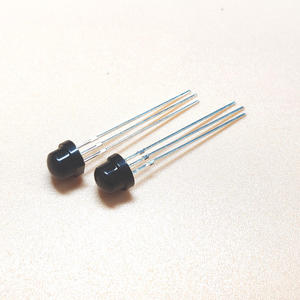 LC Black Infrared Receiver 38Khz Digital LFN Sensor Optical <b>Amplifier</b> Type Plastic Material Electronic IR Function 15m Sensing - Product Image 4