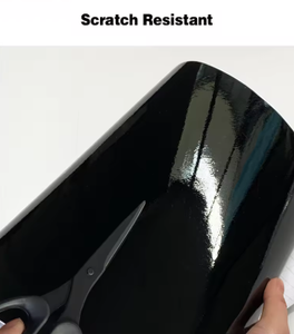 1.52*17M haute brillance noir auto-cicatrisant <span class=keywords><strong>PVC</strong></span> voiture carrosserie <span class=keywords><strong>Wrap</strong></span> vinyle Film anti-rayures Auto couleur changeante rouleau Premium voiture Films - Product Image 5