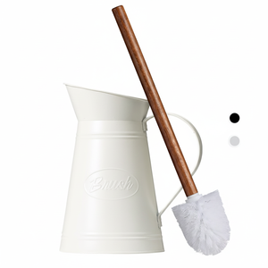 Porte-brosse de toilette en métal à finition durable pour environnement humide, offrant une performance sans rouille - Product Image 1