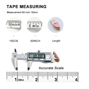 Wholesale Customized Promotional <strong>Gifts</strong> Square Circle Portable Tailor PU Leather Mini Tape Measure with logo - Product Image 5