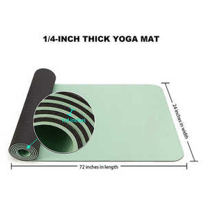 Échantillon Gratuit Tapis de Gym Épais en TPE Écologique Personnalisé avec Logo pour Voyage Non BG-03 BG-03 - Product Image 4