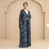 Abaya Modeste pour Femmes Musulmanes, Style Dubaï, Conception Personnalisée, Gilet Respirant Taille Unique, Anti-statique, ODM
