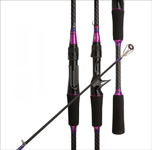 Cañas de Pescar de Fibra de Carbono de Largo Alcance con Mango Recto Tipo <span class=keywords><strong>Pistola</strong></span>, las Más Vendidas, para Pesca de Carpa en Arroyos, Acción Media Lenta - Product Image 1